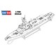 83414 [1/700 艦船シリーズ アメリカ海軍 駆逐艦 フォレスト・シャーマンDDG-98]