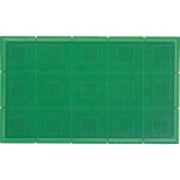 エバックサンステップマット H付き NO 6 Y6 グリーン 1枚 F-131-6 G