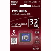 UHS-I対応 SeeQVault対応 microSDHC 32GB MU-SV032G