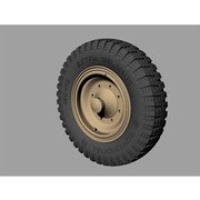 35141 [1/35 独・Sk.kfz.11/251用前輪荒地タイヤホイールA]