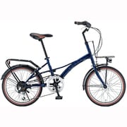 小径車(ミニベロ) 20型 外装6段変速 ブルー CITY 206L