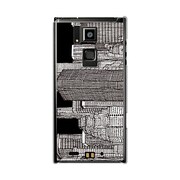 101F-YCM2P0367-78 [オリジナルデザイン SoftBank 101F ARROWS A ケース 【NewYork Smoke B】]