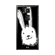 101F-YCM2P0369-78 [オリジナルデザイン SoftBank 101F ARROWS A ケース 【Big Rabbit】]