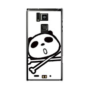 101F-YCM2P0382-78 [オリジナルデザイン SoftBank 101F ARROWS A ケース 【パンダスカル A】]