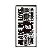 101F-YCM2P0440-78 [オリジナルデザイン SoftBank 101F ARROWS A ケース 【MADE IN LOVE mono design】]