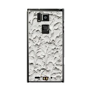 オリジナルデザイン SoftBank 101F ARROWS A ケース 【Rough canvas patterns C】 101F-YCM2P0569-78
