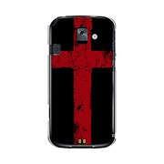 オリジナルデザイン docomo F-08E らくらくスマートフォン2 ケース 【イングランド・ブラック】 F-08E-YCM2P0079-78