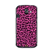 オリジナルデザイン docomo F-08E らくらくスマートフォン2 ケース 【ヒョウ柄 ラグジュアリー ピンク】 F-08E-YCM2P0097-78