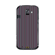 F-08E-YCM2P0180-78 [オリジナルデザイン docomo F-08E らくらくスマートフォン2 ケース 【Stripe Pattern Micro Line ダブル】]