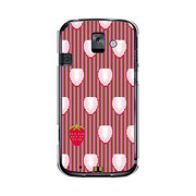 オリジナルデザイン docomo F-08E らくらくスマートフォン2 ケース 【ストロベリーチョコレート】 F-08E-YCM2P0187-78