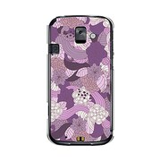F-08E-YCM2P0301-78 [オリジナルデザイン docomo F-08E らくらくスマートフォン2 ケース 【モダンパープル】]