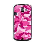 オリジナルデザイン docomo F-08E らくらくスマートフォン2 ケース 【カモ柄 アーミーピンク】 F-08E-YCM2P0339-78
