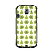 オリジナルデザイン docomo F-08E らくらくスマートフォン2 ケース 【ドット グリーンアップル】 F-08E-YCM2P0358-78