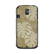 オリジナルデザイン docomo F-08E らくらくスマートフォン2 ケース 【クラシック モンステラ】 F-08E-YCM2P0424-78
