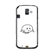 オリジナルデザイン docomo F-08E らくらくスマートフォン2 ケース 【ホモォ・・・】 F-08E-YCM2P0452-78