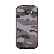 オリジナルデザイン docomo F-08E らくらくスマートフォン2 ケース 【カモ柄 カモフラージュ 大柄 C】 F-08E-YCM2P0500-78