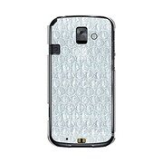 オリジナルデザイン docomo F-08E らくらくスマートフォン2 ケース 【ぷちぷち フェイクPhone グレイ】 F-08E-YCM2P0513-78