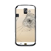 オリジナルデザイン docomo F-08E らくらくスマートフォン2 ケース 【フェイククラッシュ ゴールド】 F-08E-YCM2P0555-78