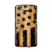オリジナルデザイン docomo N-07D MEDIAS X ケース 【American Flag Wood Burn】 N-07D-YCM2P0310-78