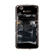 オリジナルデザイン docomo N-07D MEDIAS X ケース 【Black Tape Graphics】 N-07D-YCM2P0449-78