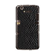 オリジナルデザイン docomo N-07D MEDIAS X ケース 【インドネシア エイ革 ミックス】 N-07D-YCM2P0528-78