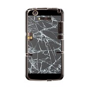オリジナルデザイン docomo N-07D MEDIAS X ケース 【フェイククラッシュ グレイ】 N-07D-YCM2P0553-78