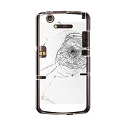 オリジナルデザイン docomo N-07D MEDIAS X ケース 【フェイククラッシュ ホワイト】 N-07D-YCM2P0554-78