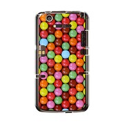 オリジナルデザイン docomo N-07D MEDIAS X ケース 【チョコ&ボール】 N-07D-YCM2P0561-78
