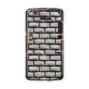 オリジナルデザイン docomo N-07D MEDIAS X ケース 【レンガ パターン ダーククラシック A】 N-07D-YCM2P0574-78