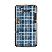 オリジナルデザイン docomo N-07D MEDIAS X ケース 【スウェーデン タイル マリン】 N-07D-YCM2P0583-78