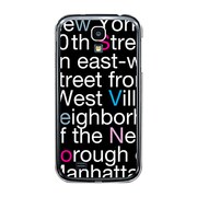 オリジナルデザイン docomo SC-04E GALAXY S4 ケース 【NewYork Typography】 SC-04E-YCM2P0001-78