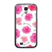 オリジナルデザイン docomo SC-04E GALAXY S4 ケース 【ローズスウィート ホワイト】 SC-04E-YCM2P0004-78