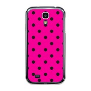 オリジナルデザイン docomo SC-04E GALAXY S4 ケース 【Dot Pattern ピンク & ブラック】 SC-04E-YCM2P0009-78