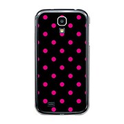 オリジナルデザイン docomo SC-04E GALAXY S4 ケース 【Dot Pattern ブラック & ピンク】 SC-04E-YCM2P0010-78
