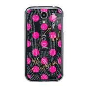 オリジナルデザイン docomo SC-04E GALAXY S4 ケース 【News-paper-Dot ブラック】 SC-04E-YCM2P0032-78