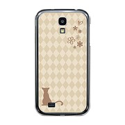 オリジナルデザイン docomo SC-04E GALAXY S4 ケース 【クリーム & ワラビー】 SC-04E-YCM2P0055-78