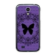 オリジナルデザイン docomo SC-04E GALAXY S4 ケース 【紫蝶々】 SC-04E-YCM2P0078-78