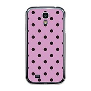 オリジナルデザイン docomo SC-04E GALAXY S4 ケース 【Dot Pattern パープル & ブラック】 SC-04E-YCM2P0103-78