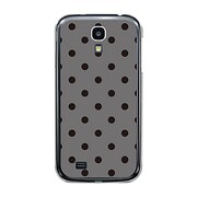 オリジナルデザイン docomo SC-04E GALAXY S4 ケース 【Dot Pattern グレー & ブラック】 SC-04E-YCM2P0104-78