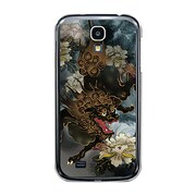 オリジナルデザイン docomo SC-04E GALAXY S4 ケース 【唐獅子牡丹アップライト】 SC-04E-YCM2P0110-78