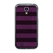 オリジナルデザイン docomo SC-04E GALAXY S4 ケース 【ボーダーソックス パープル & ネイビー】 SC-04E-YCM2P0129-78