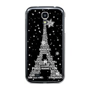オリジナルデザイン docomo SC-04E GALAXY S4 ケース 【エッフェル塔コレクション ブラック & ホワイト】 SC-04E-YCM2P0178-78