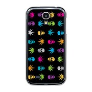 オリジナルデザイン docomo SC-04E GALAXY S4 ケース 【カラフルモノグラムスカル】 SC-04E-YCM2P0198-78
