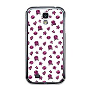 オリジナルデザイン docomo SC-04E GALAXY S4 ケース 【ハートブレイクモノグラム ホワイト】 SC-04E-YCM2P0207-78