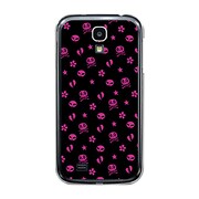 オリジナルデザイン docomo SC-04E GALAXY S4 ケース 【ハートブレイクモノグラム ブラック】 SC-04E-YCM2P0208-78