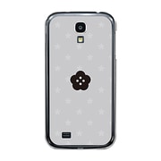 オリジナルデザイン docomo SC-04E GALAXY S4 ケース 【ブラックスターフラワー B】 SC-04E-YCM2P0240-78