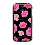 オリジナルデザイン docomo SC-04E GALAXY S4 ケース 【ローズスウィート ブラック】 SC-04E-YCM2P0244-78