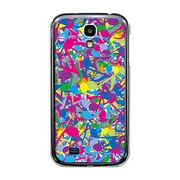 オリジナルデザイン docomo SC-04E GALAXY S4 ケース 【サウンドカラフル】 SC-04E-YCM2P0265-78
