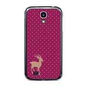 オリジナルデザイン docomo SC-04E GALAXY S4 ケース 【Dot Reindeer パープル】 SC-04E-YCM2P0283-78