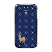 オリジナルデザイン docomo SC-04E GALAXY S4 ケース 【Dot Reindeer ブルー】 SC-04E-YCM2P0284-78